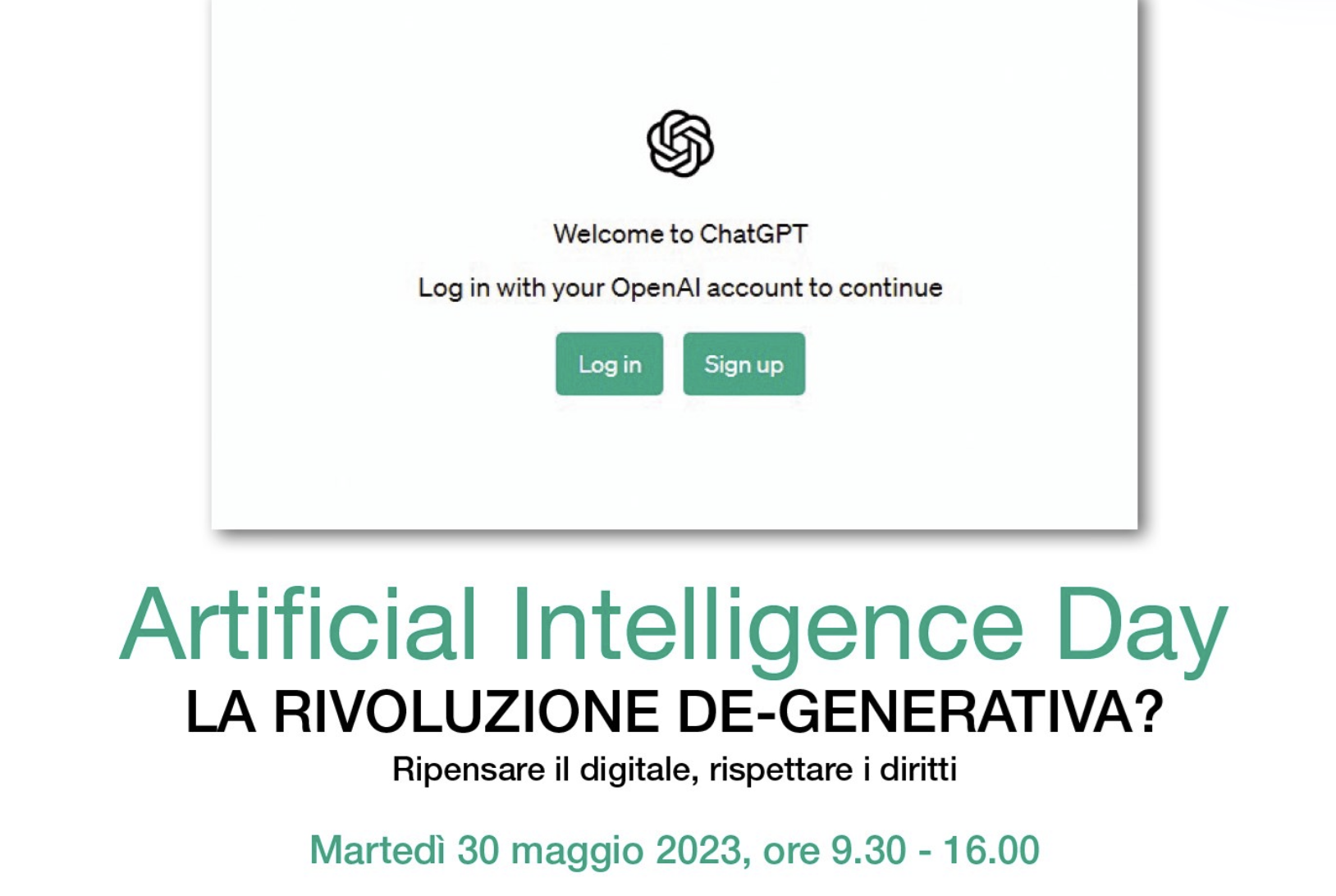 A.I. DAY. La rivoluzione de-generativa 2023